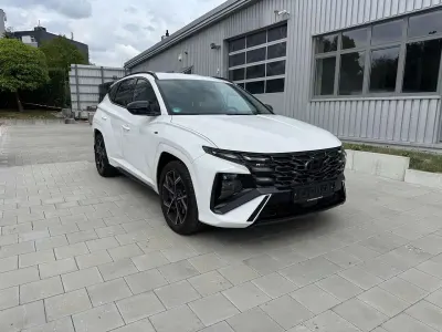 Gebraucht Hyundai Tucson N Line 160 PS (117 kW) 2024 Weiß SUV