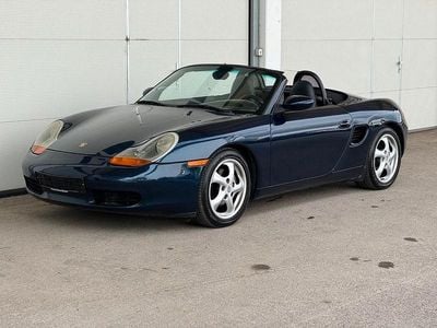 Gebraucht Porsche Boxster 204 PS (150 kW) 2001 Blau Cabrio