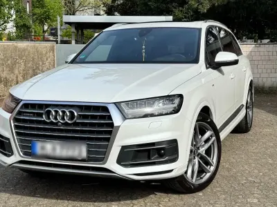 Brugt Audi Q7 S-Line 272 HK (200 kW) 2016 Hvid SUV