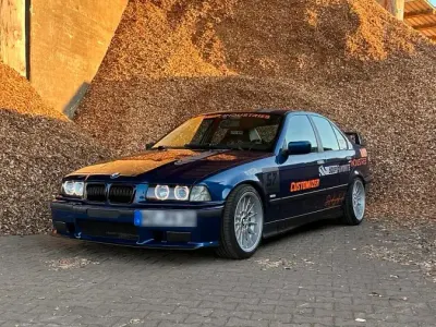 Brugt BMW 325 170 HK (125 kW) 1997 Blå Sedan