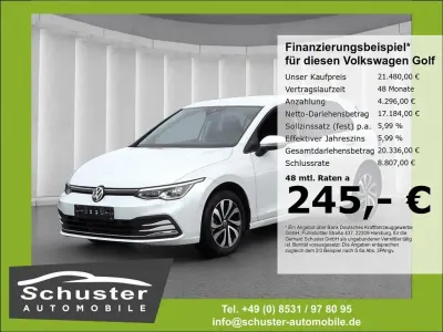 Gebraucht VW Golf VIII Active 150 PS (110 kW) 2022 Weiss Limousine