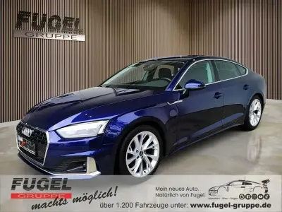 Gebraucht Audi A5 Sportback Advanced 163 PS (119 kW) 2024 Navarrablau metallic Kleinwagen