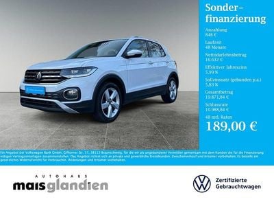 Gebraucht VW T-Cross Style 110 PS (80 kW) 2022 Weiß SUV