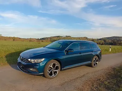 Brugt VW Passat Elegance 150 HK (110 kW) 2020 Blå Stationcar