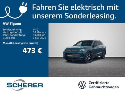 Gebraucht VW Tiguan 204 PS (150 kW) 2025 Nightshade blue metallic (metallic) SUV