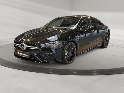 Gebraucht Mercedes CLA35 AMG AMG 306 PS (225 kW) 2021 Metalliclack kosmosschwarz Coupé