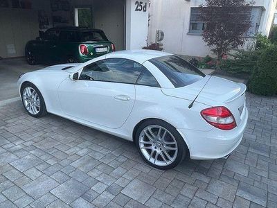 Gebraucht Mercedes SLK200 184 PS (135 kW) 2007 Weiß Cabrio