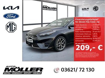 Gebraucht Kia Ceed Sportswagon Platinum 141 PS (103 kW) 2022 Schwarz Kombi