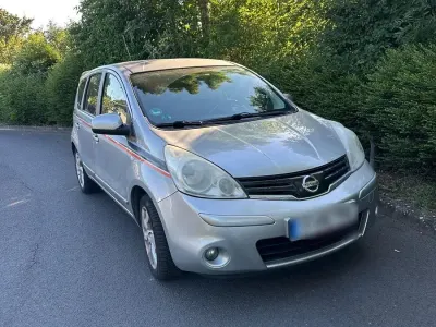 Gebraucht Nissan Note 88 PS (64 kW) 2009 Silber Kleinwagen