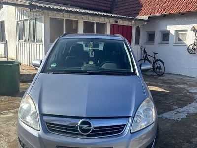 Gebraucht Opel Zafira Edition 150 PS (110 kW) 2009 Blau Van / Kleinbus