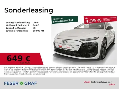 Brugt Audi A6 e-tron Ambiente 269 kW (367 HK) 2025 Hvid Stationcar