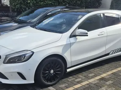 Używany Mercedes A180 Urban 122 KM (89 kW) 2017 Biały Sedan/Limuzyna