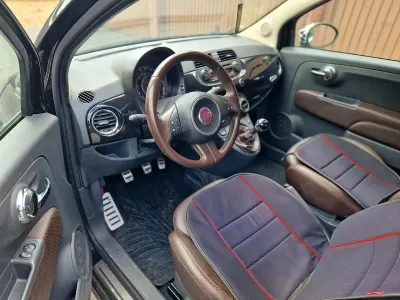 Gebraucht Fiat 500 95 PS (69 kW) 2010 Schwarz Kleinwagen
