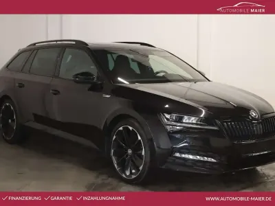 Gebraucht Skoda Superb SportLine 190 PS (139 kW) 2020 Schwarzmagic perleffekt Kombi