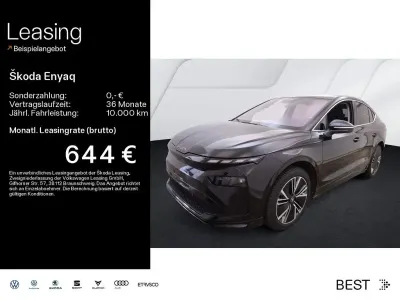 Gebraucht Skoda Enyaq iV 210 kW (286 PS) 2025 Blackmagic perleffekt SUV