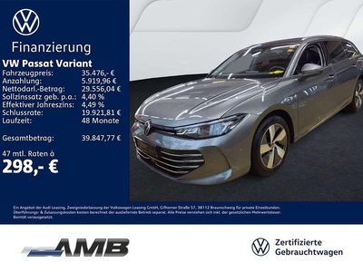 Gebraucht VW Passat Business 204 PS (150 kW) 2025 Diabasgrau metallic Kombi