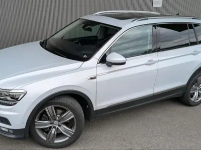 Gebraucht VW Tiguan Allspace Highline 240 PS (176 kW) 2017 Weiß SUV