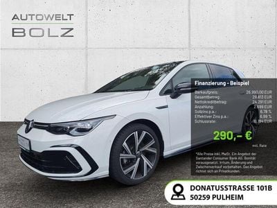 Gebraucht VW Golf VIII R-line 190 PS (139 kW) 2022 Weiß Limousine