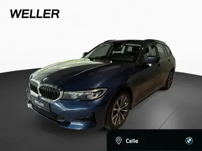 Używany BMW 320 Advantage 190 KM (139 kW) 2021 Niebieski Kombi