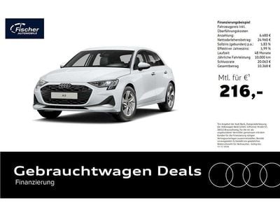 Usata Audi A3 Advanced 150 CV (110 kW) 2025 Bianco Berlina