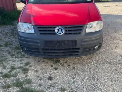 Gebraucht VW Caddy Team 109 PS (80 kW) 2008 Rot Van / Kleinbus