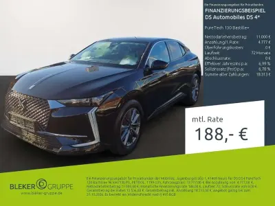 Gebraucht DS Automobiles DS4 Bastille Plus 131 PS (96 kW) 2022 Perlaneraschwarz Limousine