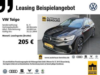 Gebraucht VW Taigo IQ Drive 116 PS (85 kW) 2024 Schwarz SUV