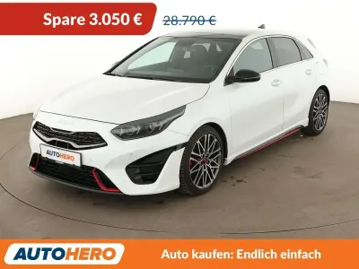 Gebraucht Kia Ceed GT GT 204 PS (150 kW) 2023 Deluxe white Limousine