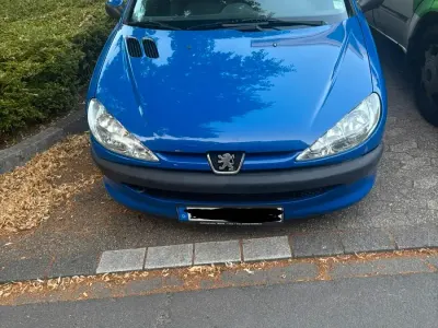 Gebraucht Peugeot 206 2005 Blau Coupé