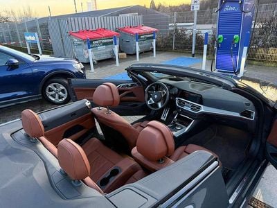 Schwarz Gebraucht 2023 BMW 440 M Sport Cabrio | 49.500 €