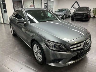 gebraucht Mercedes C220 d Lim. 4M Navi/LED/Teil-Leder/Kamera/Spur-P