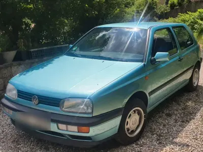 Gebraucht VW Golf III 90 PS (66 kW) 1993 Blau Limousine