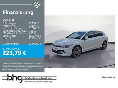 Gebraucht VW Golf VIII 204 PS (150 kW) 2025 Weiss Limousine