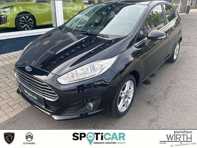 Gebraucht Ford Fiesta Titanium 101 PS (74 kW) 2014 Schwarz Kleinwagen