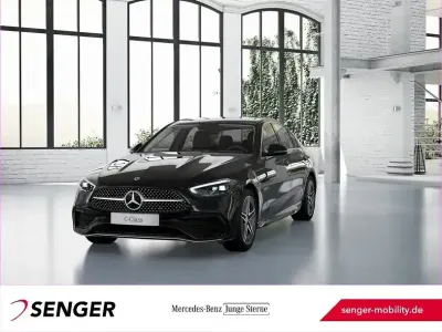 Gebraucht Mercedes C180 AMG line 170 PS (125 kW) 2022 Schwarz Limousine