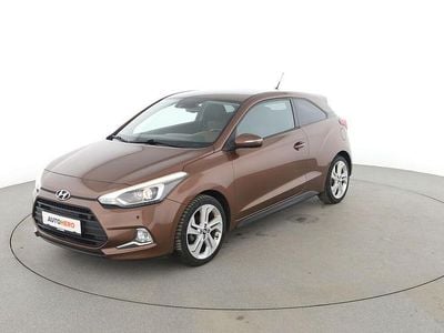 Gebraucht Hyundai i20 Style 101 PS (74 kW) 2016 Braun Coupé
