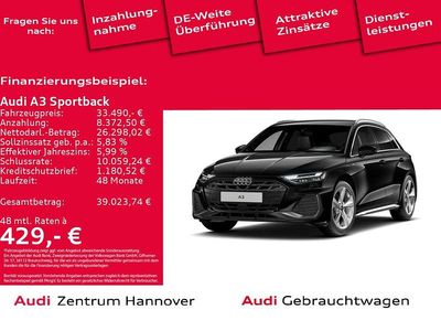 Gebraucht Audi A3 S-Line 150 PS (110 kW) 2024 Mythosschwarz metallic (metallic) Limousine