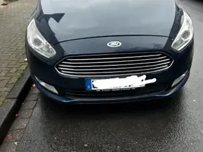 Gebraucht Ford Galaxy Titanium 150 PS (110 kW) 2017 Blau Van / Kleinbus