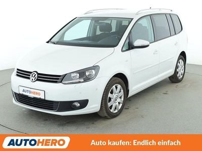 Gebraucht VW Touran Cup 140 PS (102 kW) 2015 Weiß Van / Kleinbus