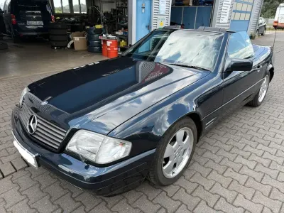Gebraucht Mercedes SL320 231 PS (169 kW) 1996 Schwarz Cabrio
