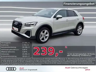 Brugt Audi Q2 S-Line 116 HK (85 kW) 2025 Sølv SUV