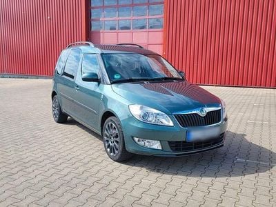 Gebraucht Skoda Roomster Style 105 PS (77 kW) 2012 Grün Van / Kleinbus