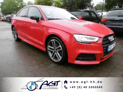 Gebraucht Audi A3 Black Edition 150 PS (110 kW) 2017 Tangorot metallic Limousine
