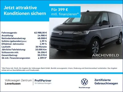 Używany VW T7 Style 245 KM (180 kW) 2025 Czarny Van