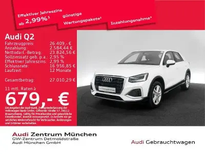Usata Audi Q2 Advanced 150 CV (110 kW) 2023 Bianco SUV