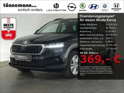 Gebraucht Skoda Karoq Selection 150 PS (110 kW) 2025 Schwarz SUV