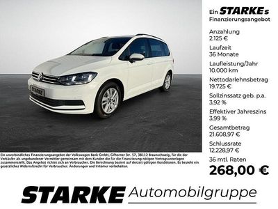 Weiß Gebraucht 2021 VW Touran Comfortline Van / Kleinbus | 21.849 € (Fairer Preis)