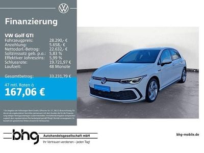 Gebraucht VW Golf VIII GTI 245 PS (180 kW) 2023 Weiß Limousine