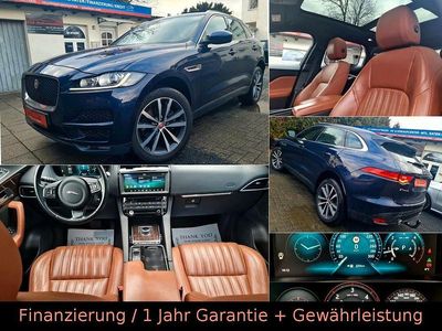 Gebraucht Jaguar F-Pace Portfolio 301 PS (221 kW) 2017 Blau SUV