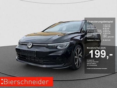 Gebraucht VW Golf VIII R-line 131 PS (96 kW) 2024 Schwarz Limousine